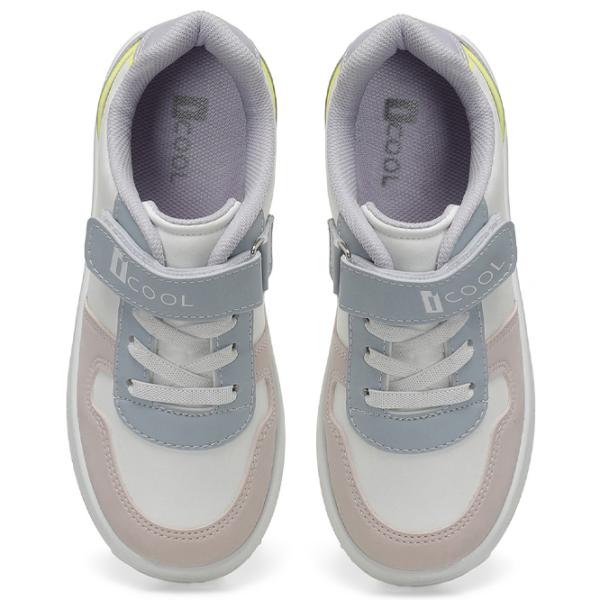 Adidași pentru fetiţe I Cool CARTE 4FX Demisezon/ White photo 2 Adidași pentru fetiţe I Cool CARTE 4FX Demisezon/ White photo 2