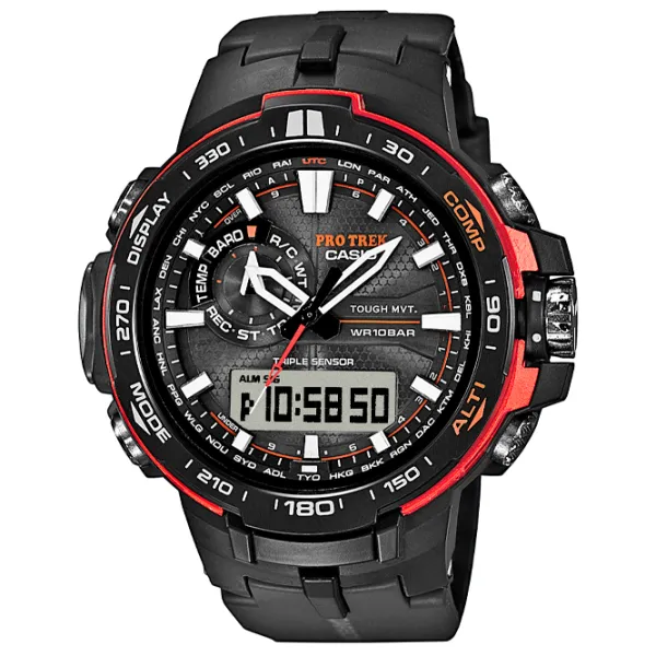 Наручные часы для мужчин Casio PRW-6000Y-1 Кварцевый/ 52 мм photo 4