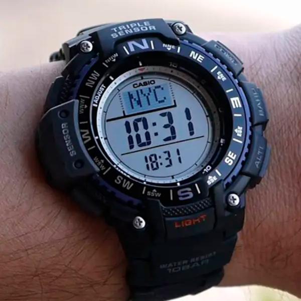 Ceas de mână pentru bărbați Casio SGW-1000-1A Cuarț/ 54 mm photo 4 Ceas de mână pentru bărbați Casio SGW-1000-1A Cuarț/ 54 mm photo 4