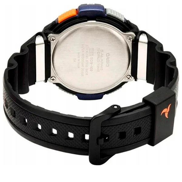 Ceas de mână pentru bărbați Casio SGW-100-2B Cuarț/ 48 mm photo 7 Ceas de mână pentru bărbați Casio SGW-100-2B Cuarț/ 48 mm photo 7