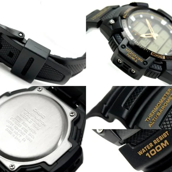 Ceas de mână pentru bărbați Casio SGW-400H-1B2 Cuarț/ 51 mm photo 6 Ceas de mână pentru bărbați Casio SGW-400H-1B2 Cuarț/ 51 mm photo 6