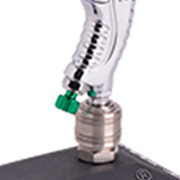 Aerograf Villager VAT 602 A 0.1 l/ Inox photo 2
