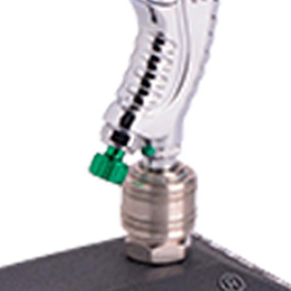 Aerograf Villager VAT 602 A 0.1 l/ Inox photo 2