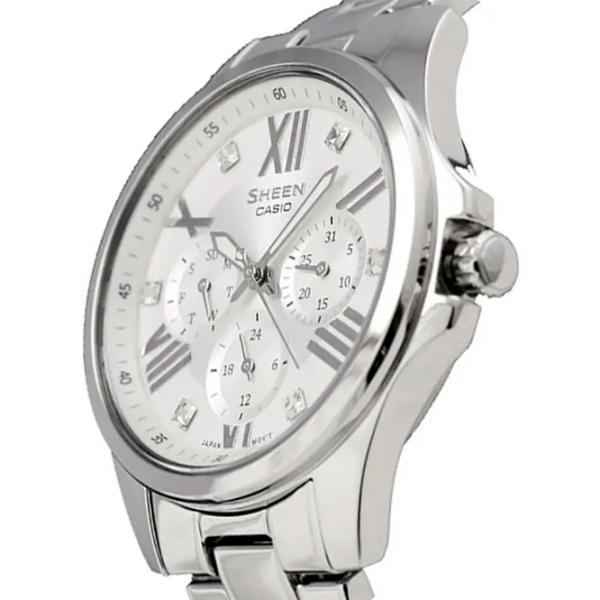Ceas de mână pentru femei Casio SHE-3806D-7AUER Cuarț/ 39 mm photo 2 Ceas de mână pentru femei Casio SHE-3806D-7AUER Cuarț/ 39 mm photo 2