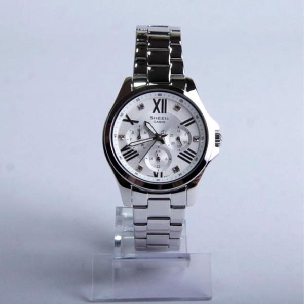 Ceas de mână pentru femei Casio SHE-3806D-7AUER Cuarț/ 39 mm photo 3 Ceas de mână pentru femei Casio SHE-3806D-7AUER Cuarț/ 39 mm photo 3