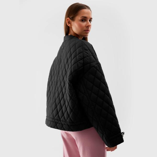 Куртка для женщин 4F 4FWSS24TDJAF352 XL/ Черный photo 4 Куртка для женщин 4F 4FWSS24TDJAF352 XL/ Черный photo 4