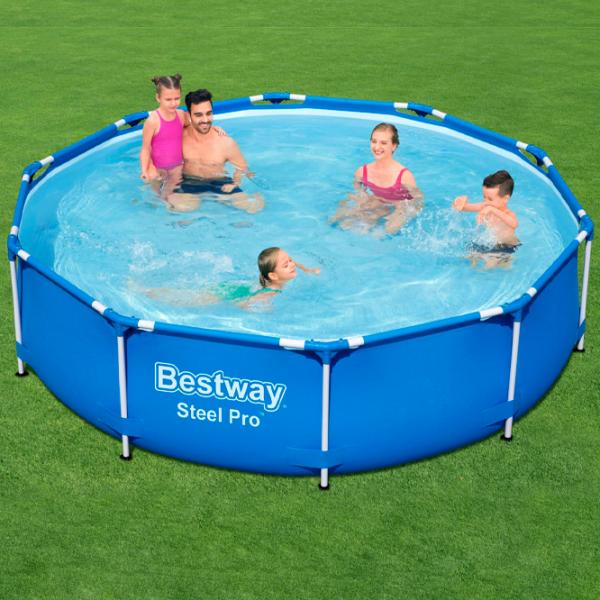 Piscină Bestway 56677BW 4678 l/ Cu cadru/ Blue photo 2 Piscină Bestway 56677BW 4678 l/ Cu cadru/ Blue photo 2