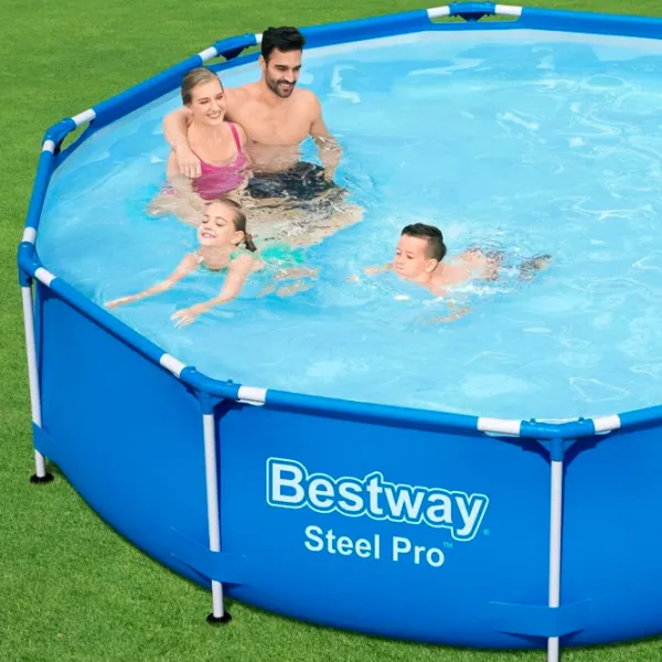 Piscină Bestway 56677BW 4678 l/ Cu cadru/ Blue photo 4 Piscină Bestway 56677BW 4678 l/ Cu cadru/ Blue photo 4