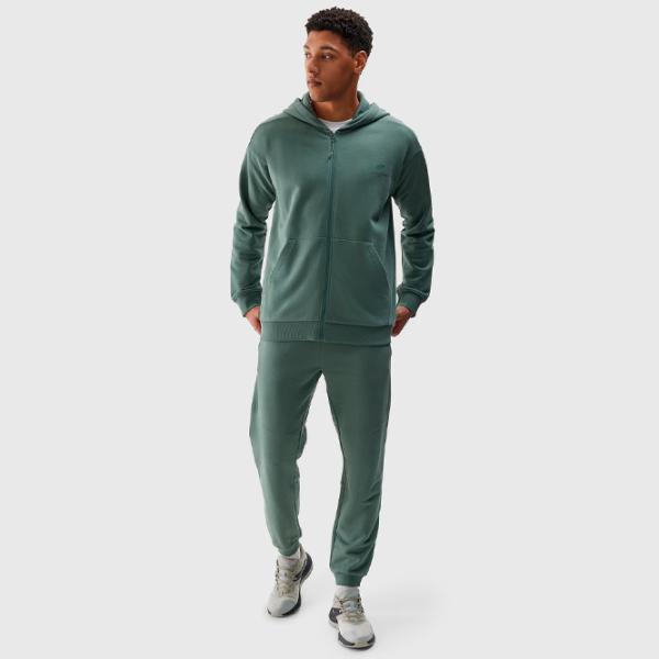 Толстовка для мужчин 4F 4FWSS24TSWSM1011 Прямой/ Зелёный photo 2