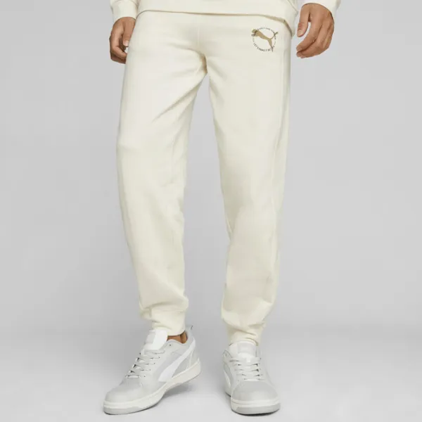 Pantaloni sportivi pentru bărbați Puma Better Sportswear Sweatpants Tr Cl S/ White photo 4