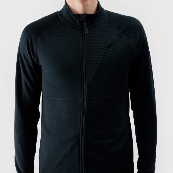 Hanorac pentru bărbați 4F 4FWSS24TFSWM315 Drept/ Black photo 4