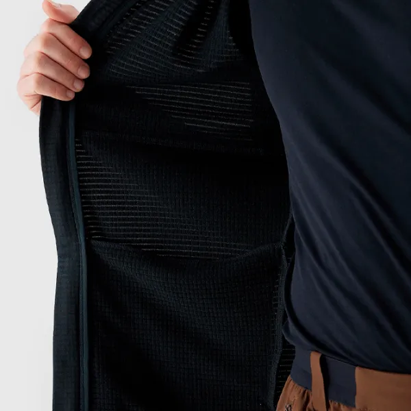 Hanorac pentru bărbați 4F 4FWSS24TFSWM315 Drept/ Black photo 5