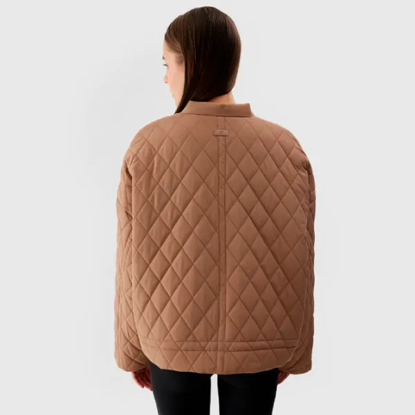 Scurtă pentru femei 4F 4FWSS24TDJAF352 S/ Brown photo 3