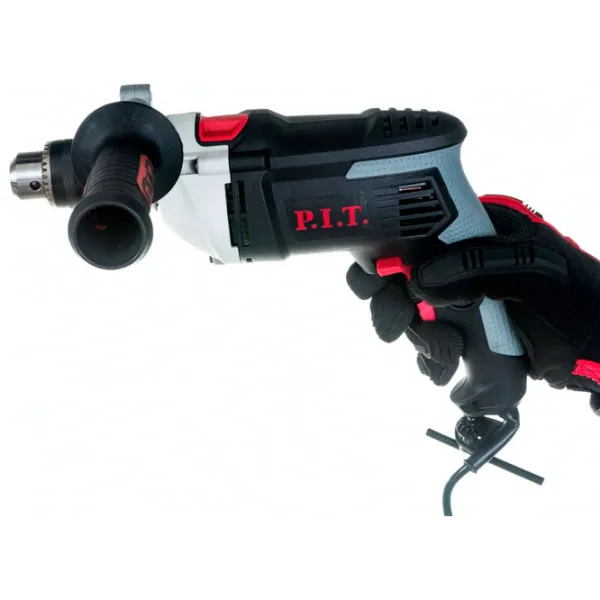 Дрель P.I.T PSB13-C8 950 Вт/ 3000 об/ мин photo 6