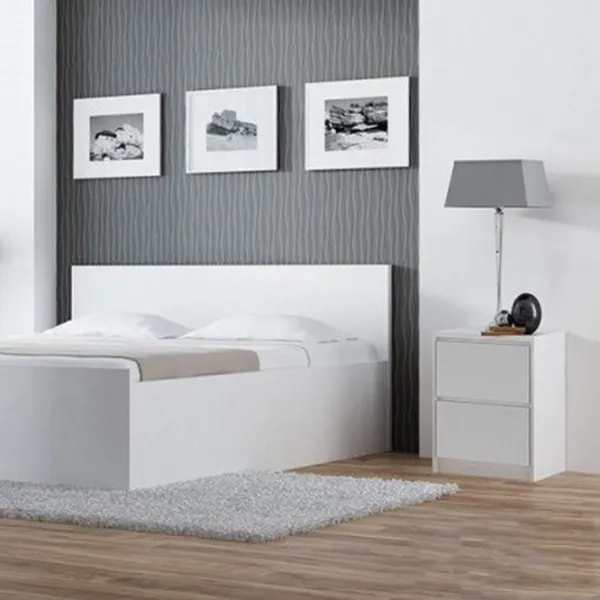 Noptiere TopEshop 5532938 55 x 40 x 43/ PAL melaminat/ White photo 2 Noptiere TopEshop 5532938 55 x 40 x 43/ PAL melaminat/ White photo 2