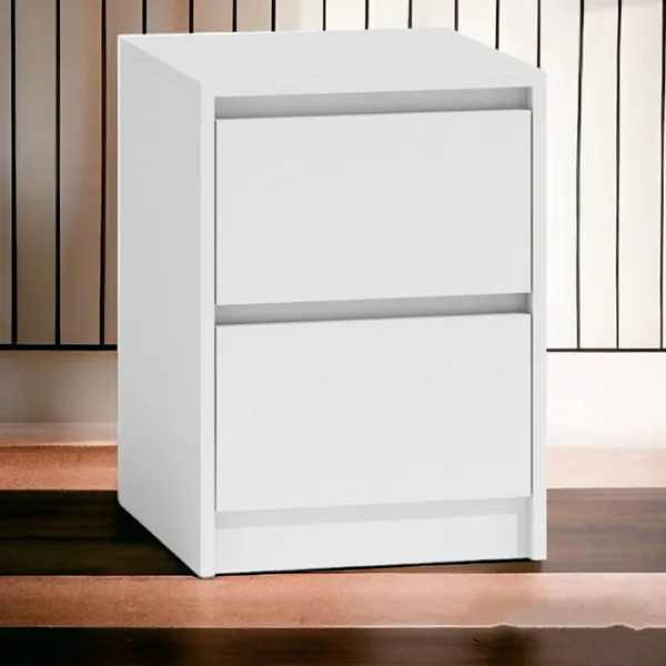 Noptiere TopEshop 5532938 55 x 40 x 43/ PAL melaminat/ White photo 3 Noptiere TopEshop 5532938 55 x 40 x 43/ PAL melaminat/ White photo 3