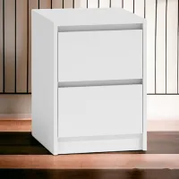 Тумбочки TopEshop 5532938 55см x 40см x 43см/ ДСП меламин/ White photo 3
