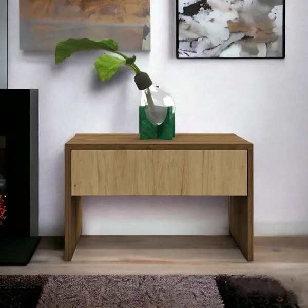 Noptiere Haaus 5479359 33 x 53 x 35/ PAL melaminat/ Bronze Oak photo 3