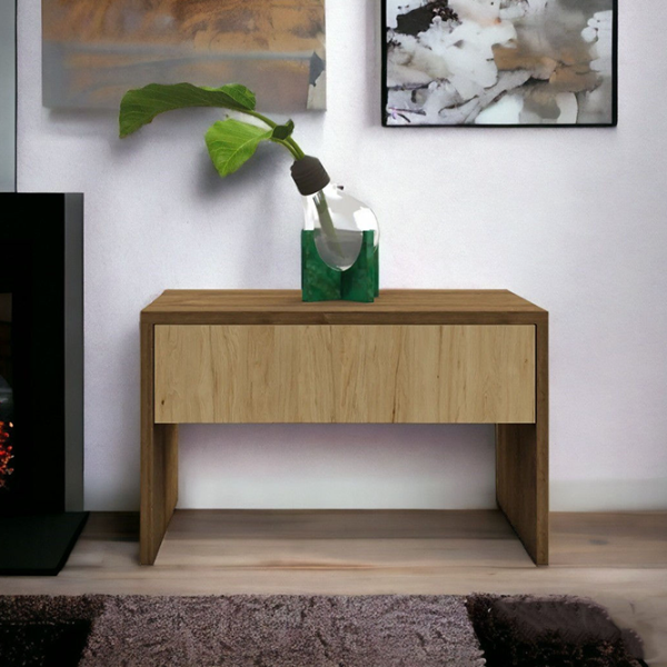 Noptiere Haaus 5479359 33 x 53 x 35/ PAL melaminat/ Bronze Oak photo 3