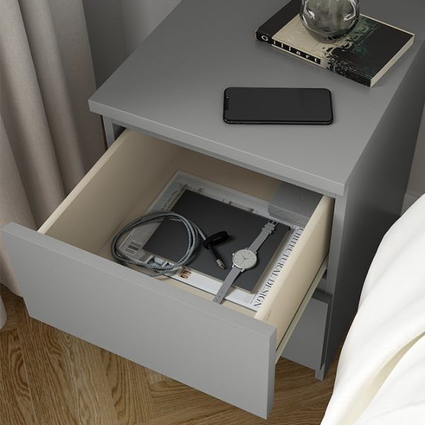 Noptiere Ikea 5290680 55 x 40 x 48/ PAL/ Grey photo 2 Noptiere Ikea 5290680 55 x 40 x 48/ PAL/ Grey photo 2
