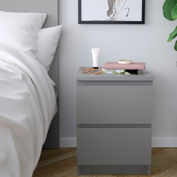 Noptiere Ikea 5290680 55 x 40 x 48/ PAL/ Grey photo 3 Noptiere Ikea 5290680 55 x 40 x 48/ PAL/ Grey photo 3