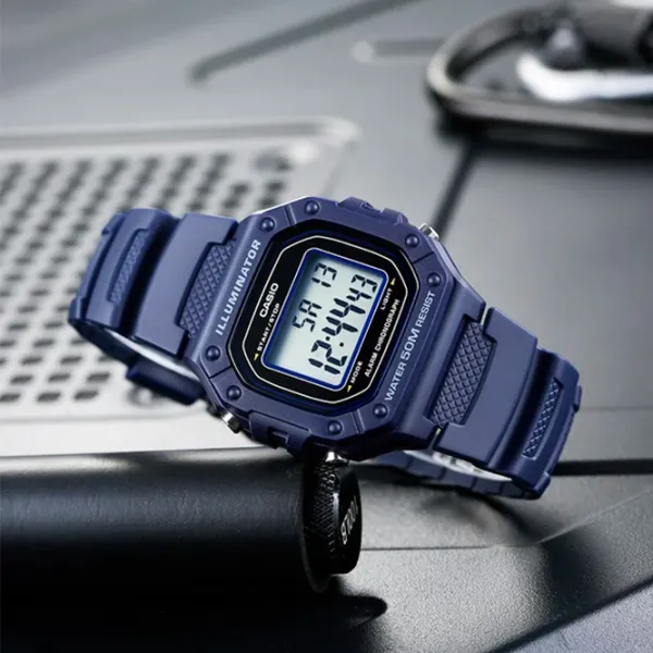 Наручные часы для мужчин Casio W-218H-2A Кварцевый/ 44 мм photo 6