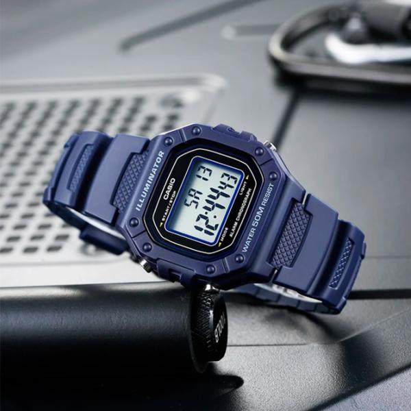 Наручные часы для мужчин Casio W-218H-2A Кварцевый/ 44 мм photo 6