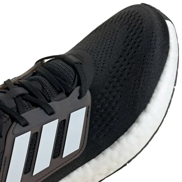 Кроссовки для мужчин Adidas Pureboost 22 44/ Black White photo 6