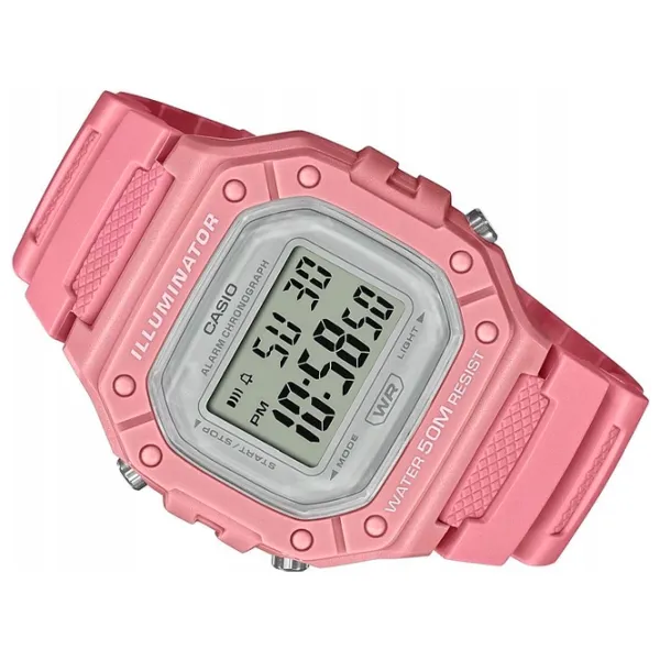 Ceas de mână pentru femei Casio W-218HC-4A Cuarț/ 43 mm photo 2