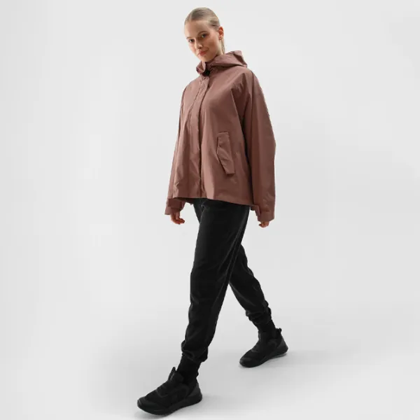 Куртка для женщин 4F 4FRSS24TTJAF496 XL/ Коричневый photo 3