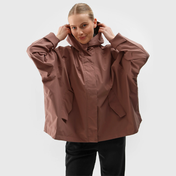Куртка для женщин 4F 4FRSS24TTJAF496 XL/ Коричневый photo 4