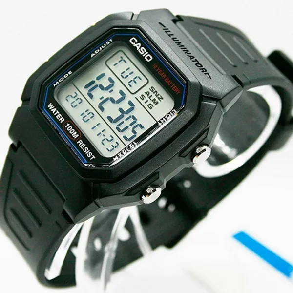 Наручные часы для мужчин Casio W-800H-1A Кварцевый/ 44 x 37 мм photo 5 Наручные часы для мужчин Casio W-800H-1A Кварцевый/ 44 x 37 мм photo 5