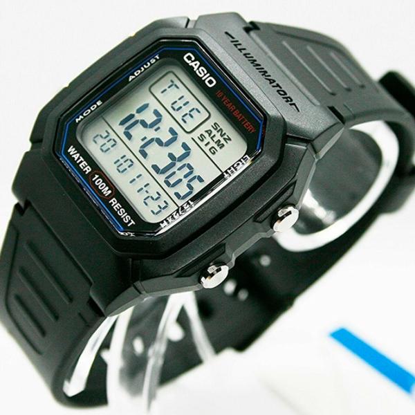 Наручные часы для мужчин Casio W-800H-1A Кварцевый/ 44 x 37 мм photo 5 Наручные часы для мужчин Casio W-800H-1A Кварцевый/ 44 x 37 мм photo 5