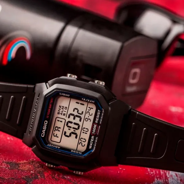 Наручные часы для мужчин Casio W-800H-1A Кварцевый/ 44 x 37 мм photo 6 Наручные часы для мужчин Casio W-800H-1A Кварцевый/ 44 x 37 мм photo 6