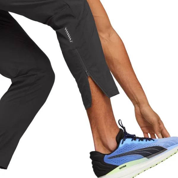 Спортивные брюки для мужчин Puma Run Tapered Woven Pant M/ Черный photo 7