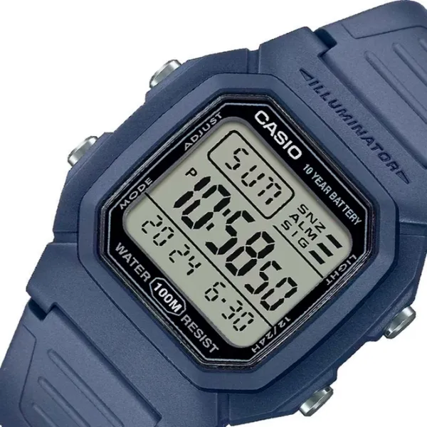 Наручные часы для мужчин Casio W-800H-2A Кварцевый/ 44 x 37 мм photo 3