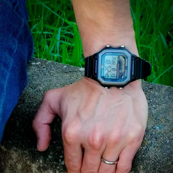 Наручные часы для мужчин Casio WS-1600H-1A Кварцевый/ 45 x 42 мм photo 5