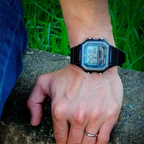 Наручные часы для мужчин Casio WS-1600H-1A Кварцевый/ 45 x 42 мм photo 5