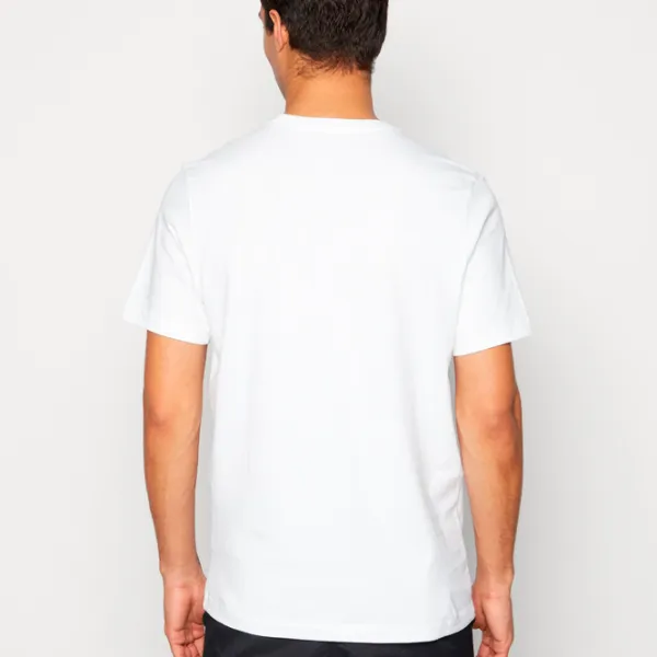 Tricou pentru bărbați Jordan Jdair Stretch SS Crew 100% bumbac/ White photo 3