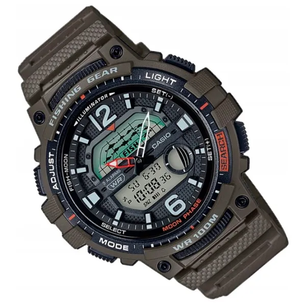 Ceas de mână pentru bărbați Casio WSC-1250H-3A Cuarț/ 48 mm photo 2 Ceas de mână pentru bărbați Casio WSC-1250H-3A Cuarț/ 48 mm photo 2
