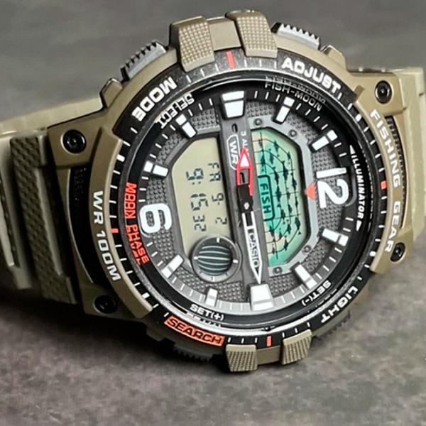 Ceas de mână pentru bărbați Casio WSC-1250H-3A Cuarț/ 48 mm photo 3 Ceas de mână pentru bărbați Casio WSC-1250H-3A Cuarț/ 48 mm photo 3