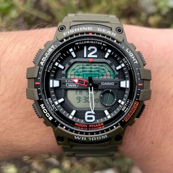Ceas de mână pentru bărbați Casio WSC-1250H-3A Cuarț/ 48 mm photo 6 Ceas de mână pentru bărbați Casio WSC-1250H-3A Cuarț/ 48 mm photo 6