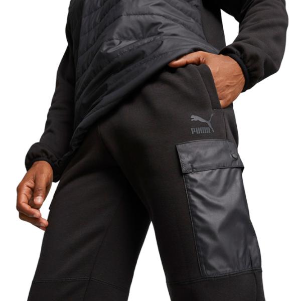 Спортивные брюки для мужчин Puma Classics Utility Cargo Sweatpants Fl M/ Черный photo 7