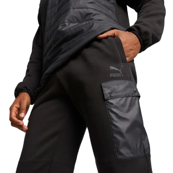 Спортивные брюки для мужчин Puma Classics Utility Cargo Sweatpants Fl L/ Черный photo 7