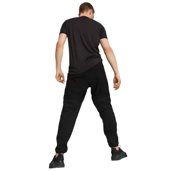 Pantaloni sportivi pentru bărbați Puma Fit Hybrid Polar Fleece|Woven Pan M/ Black photo 4