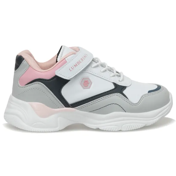 Adidași pentru fetiţe Lumberjack 2W LOLA PU 2PR Demisezon/ White photo 2 Adidași pentru fetiţe Lumberjack 2W LOLA PU 2PR Demisezon/ White photo 2