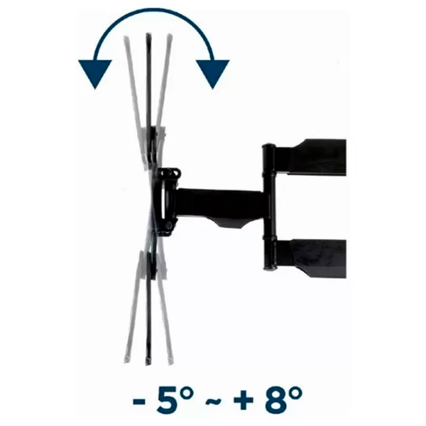 Suport TV Gembird WM-55ST-01 VESA 400 x 400 mm photo 3