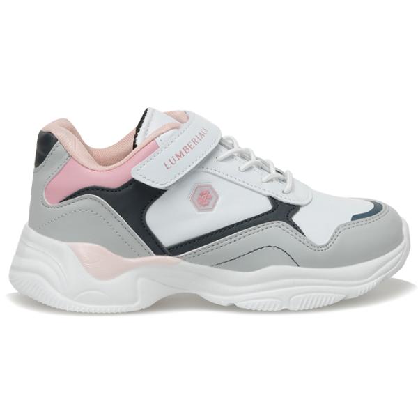 Кроссовки для девочек Lumberjack 2W LOLA PU 2PR Демисезон/ Белый photo 2