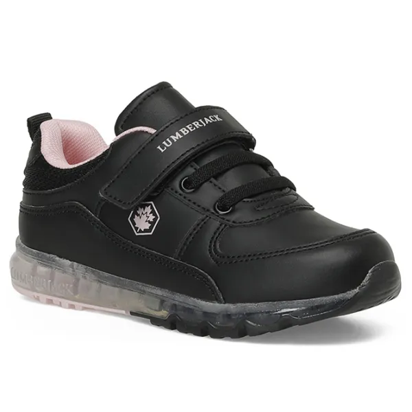 Кроссовки для девочек Lumberjack 3W CAP 3PR Демисезон/ Черный photo 2