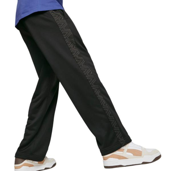 Pantaloni sportivi pentru bărbați Puma T7 Trend 7Etter Track Pants Pt L/ Black photo 4